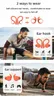 Bluetooth 5.1 Auricolare Cuffie Gancio per l'orecchio Sport Impermeabile Corsa In-Ear Auricolare wireless Scatola di ricarica Colorato Musica Stereo Tappi per le orecchie in silicone Bassi Accoppiamento automatico