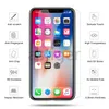 Screen Protector Gehard Glas voor iPhone 15 14 13 12 mini 11 Pro X XS Max XR 7 8 Plus LG stylo 6 Samsung A51 A71 A52 A72 Bescherm Film 9H 0.33mm met Papieren doos