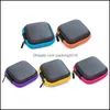 Depolama Houseke Örgütü Ev GardenStorage Çanta Kulaklık Tutucu Kılıf Çanta Mini Fermuar Sert Kulaklık Taşınabilir Kulaklık USB Bellek CA