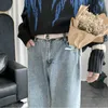 Jeans Mäns Mode Märke Lös Trend Mångsidig Straight Tube Spring And Autumn Korean Leisure Wide Ben Pants Student Långbyxor X0621