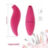 Nxy Sex Vibrators Silicone Chupar la lengua Vibrador Clit Nipple Sucker para mujeres Estimulador de clítoris Oral Coño Lamiendo Juguetes Adultos Parejas 1209