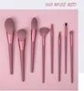 Alta Qualidade O.Two.o 8 pcs Profissional Maquiagem Brush Kit Ferramentas de Beleza Cosméticos Pó Sombra Fundação Escovas Macias