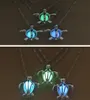 Jewelryhold Turtle Shap Shape Cheker Mulher Luminous brilhando em pingentes escuros Colares Declara￧￣o Mulheres Colar J￳ias Presente Drop Del Del