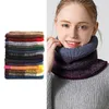 Buiten wollen gebreide warme en dikke winddichte bib sjaal Classic Sports Entertainment Neck Warmer Multipurpose Collar Fietsen Caps Maskers