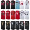 Screen Print Basketball Fred VanVleet Jerseys Kyle Lowry Serge Ibaka Pascal Siakam Marc Gasol OG Anunoby Matt Thomas Aron Baynes Red Black White BLue Purple