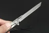 Высококачественный флиппер складной нож 14C28N атласная тантовая точка CNC TC4 титановый сплав ручка шарикоподшипника быстрый открытый EDC карманные ножи