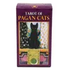 Geneic 78 kart Deck Tarot of Pagan Cats Full English Family Party Board Game Oracle Astrology Wrógi Fate Card