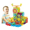 82 pz Varietà elettrica per bambini Building Blocks Assemblare l'ingranaggio elettronico Splicing Assemblaggio Jigsaw Puzzle Plastica Giocattoli