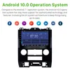 2 DIN Android 10.0 Bil DVD GPS-radioenhet spelare för FORD Escape 2007-2012 Support CarPlay SWC OBD2 DVR
