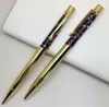 Fashion Design Creative Crystal Pen Diamond Ballpoint Pens Stationery Ballpen Stylus Touch-Pen 14 Colors Oily Black Refill SN4286