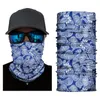 Bici da esterno Bicicletta Ciclismo Maschera per il viso Ghette per il collo Protezione antipolvere UV Uomo Donna Copertura per moto Bandana Buffs Cappellini Maschere