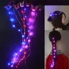 Decoración de fiesta, niña, mujer, Led, luz, año, carnaval, Navidad, disfraces, ropa de vacaciones, disfraz de tul, sombrero, varita mágica, corona