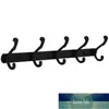 Hooks & Rails 1 Pc 47.5cm Door Hook Rack Wall Mounted Hanger With 5 For Coat Key Towel Bag Bathroom Living Room Hooks1 Factory price expert design Quality Latest Style