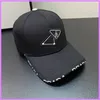 Nieuwe Heren Sport Caps Hoeden Designer Letters Vrouwen Baseball Cap Driehoek Pet Soild Street Fashion Emmer Hoed Hoge Kwaliteit Nice229r