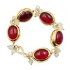 red oval beads