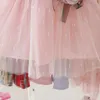 生まれたばかりの赤ちゃんの女の子のドレス夏服のファッション幼児の赤ちゃんの誕生日の服幼児ガールドレスQ0716のためのかわいい王女のドレス