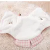 Quente Pet Sweater Winter Dog Roupas Para Cães De Cão Para Cães Pequenos Pomerânia Yorkies Chihuahua Schnauzer Espessado Flanela Flannel Casacos Rosa Menina Jaquetas A271