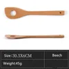 30cm Bamboo Utensil Kitchen Wooden Cooking Tools Spoon Spatula Bamboos Shovel Healthy Kitchens Cookings Tool