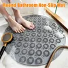 Bath Mats Round PVC Anti-Slip Bathroom Mat Shower Safety Non Slip Strips Stickers For Bathtubs Showers Stairs Floors J99Store