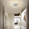 Plafonniers De Luxe LED Lumière Pour Balcon Allée Couloir Escalier Lampe Fleur Étoile Conception Montage En Surface Mini Lampes D'entrée