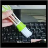 Brushes Car Vent Brush Motive Air Conditioner Cleaner And Dust Collector Cleaning Cloth Tool For Keyboard Window Fwaeo Aitnv