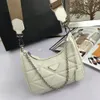 Borsa HoBo firmata Borsa classica a tracolla con tracolla a catena per ascella portatile Borse da donna in vera pelle ricamate di lusso Borse da donna regalo designerbag