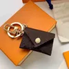 Llavero hecho a mano Llavero Fashion Wallet Colgante Cadena de coche Flor Mini bolsa pequeña Joyería Accesorios de regalo