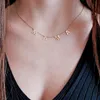 Pendant Necklaces MAMA Letters Choker Necklace Gold Silver Color Mum Charm Clavicle Chain Feminine Jewelry Mother's Day 2021 Special Gift