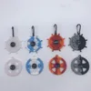 push bubble fidget spinner keychain decompression toy high quality finger spinners bag pendants for kids adult