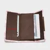 5PCS plånböcker Kvinnor PU Cow Prints Flap Cover Hasp Business Credit Card Holder