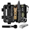 Custodia impermeabile Multifunzionale Autodifesa SOS Wilderness Survival Kit Outdoor Multitool Kit Avventura Kit di autodifesa Strumento di sopravvivenza