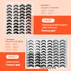 203040Pares False Eyelash Mix Style Faux 3D Mink Eyelashes Naturliga tjocka långa ögonfransar Förlängning Makeup Cruelty Lash6375416