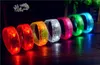 Nyhetsbelysning Musik Aktiverad ljudkontroll LED Blinkande armband Ljus upp Leksaker Bangle Wristband Club för Party Bar Cheer Luminous Night Light