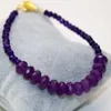 perles de jade violet