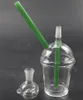 Mini Glass Water Bongs Hookah voor het roken van rokende DAB Oil Rigs met 10mm koepelnagel