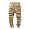 Winter Cargo Pants Men outdoor Jogger Overalls Autumn Tactical Military Pant Casual Sweatpant Men 100% Cotton Trousers 210616