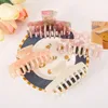 Fashion Acetic Acid Elegance Exquisite Luxury Leopard Print Hair Claws Clamp Hairpin Barrette for Women Girl Accessories Headwear