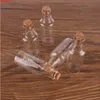 20pcs 12ml size 22*60*7mm Small Glass Wishing Bottles with Cork Stopper Empty Spice Jars Vials Christmas Wedding giftgoods