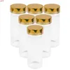 47 * 120 * 34mm 150 ml grote glazen flessen gouden schroefdop voor zand snoep gift potten eco-vriendelijke 24pcs gratis verzendinghigh aantal