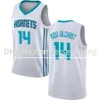 2021 Michael Custom Männer Frauen Jugend 14 Kidd-Gilchrist CharlotteHornet Basketball-Trikots Rot Blau Trikot Hinterlassen Sie den Nummernnamen