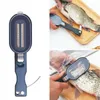 Cooking Accessories Fish Skin Brush Quickly Remove Fishes Scales Scraper Planing Knives Fish Scale Machine Knife Cleaning Tool Kitchen XG0205