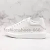 2023 Classic Designer White Black Shoes Suede Velvet Leather Lace Up Women Womens Flats Platform Overized Sneaker Fashion Men Mens Espadrille Flat Sole Sneakers