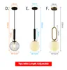 Hanglampen Zerouno indoor verlichting LED Glas Bubble Ball Lamp voor Home Daily Decoration Effect met E14 -lampen