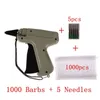 Yeni Giyim Konfeksiyon Fiyat Etiketleme Etiketi Tag Gun 1000 Barbs + 5 İğneler Etiketleme ve Etiketleme Malzemeleri