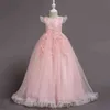 Kinderkleding meisjes nieuwe prinses jurk, grote jurk van kinderen, zomer kinderen piano kostuum G1129
