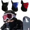 Chaud polaire vélo demi visage masque couverture capot Protection cyclisme Ski Sports en plein air hiver cou garde écharpe casquettes masques