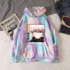 2021 Anime Hoodie Tokyo Ghoul Touka Pullovers Tops Long Sleeve Uniex Cloth Y0804