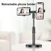 Tripod Phone Mobile Mini Flexible Pography Adjustable Table Stand Set Monopod 2pcs Clip Holder For SmartPhone/Camera/Desktop Tripods Loga22