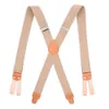 suspenders with leather ends