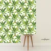 Wall Stickers Modern Sticker Green Plant Surface Decal Spiegel Adhesive Home Background Accessories DIY Art Mural Wallpapers